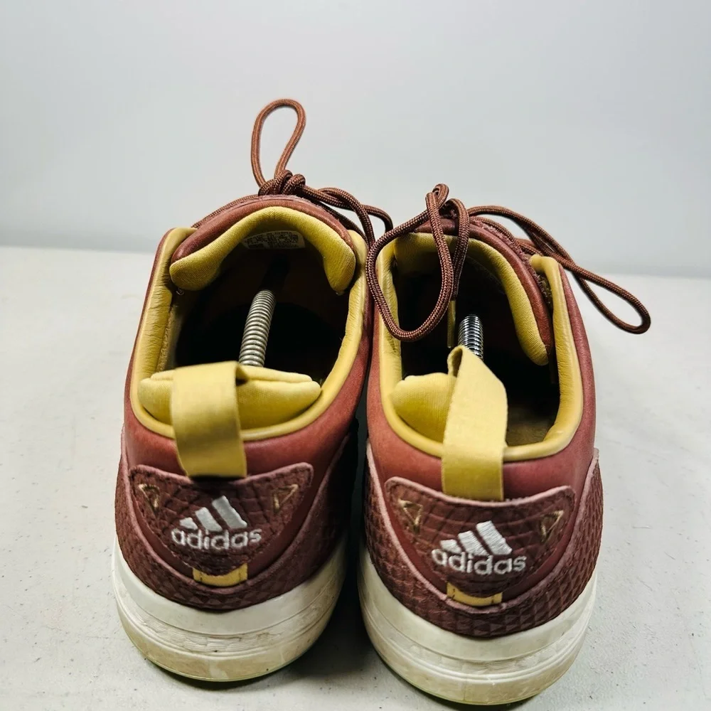 Adidas Flopshot GY8523 Tan Brown Spikeless Golf Shoes Men's Size 11